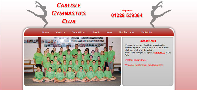 Visit Carlisle Gymnastics Club Website by clicking here