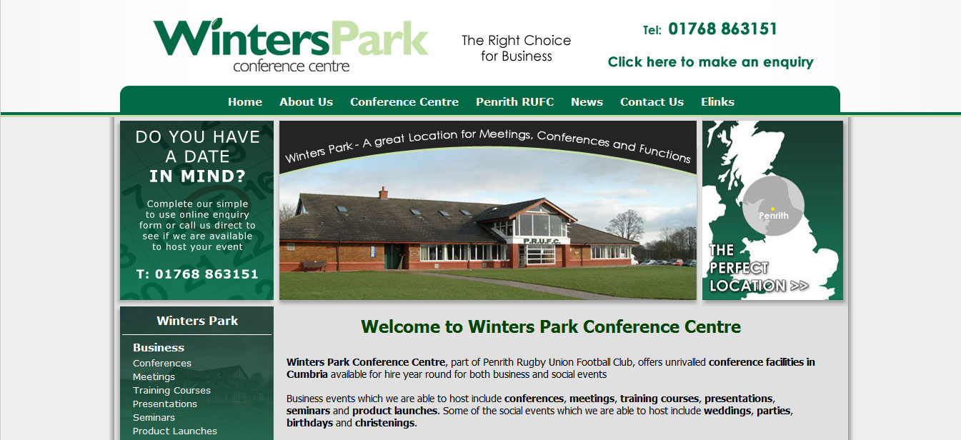 Click here to visit the Winters Park Conference Centre Website